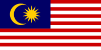 Bandera de Malasia.