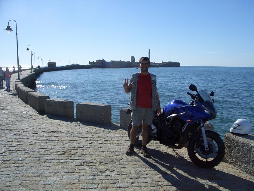La "tacita de plata", Cádiz, en un viaje anterior.