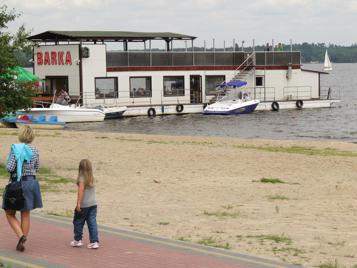 Playas lacustres de Legionovo.