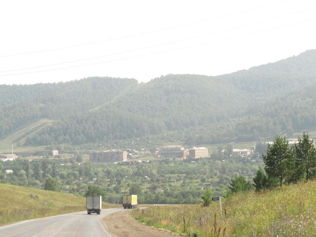 Llegando a SIm. Oblast de Cheljabinsk. Rusia.