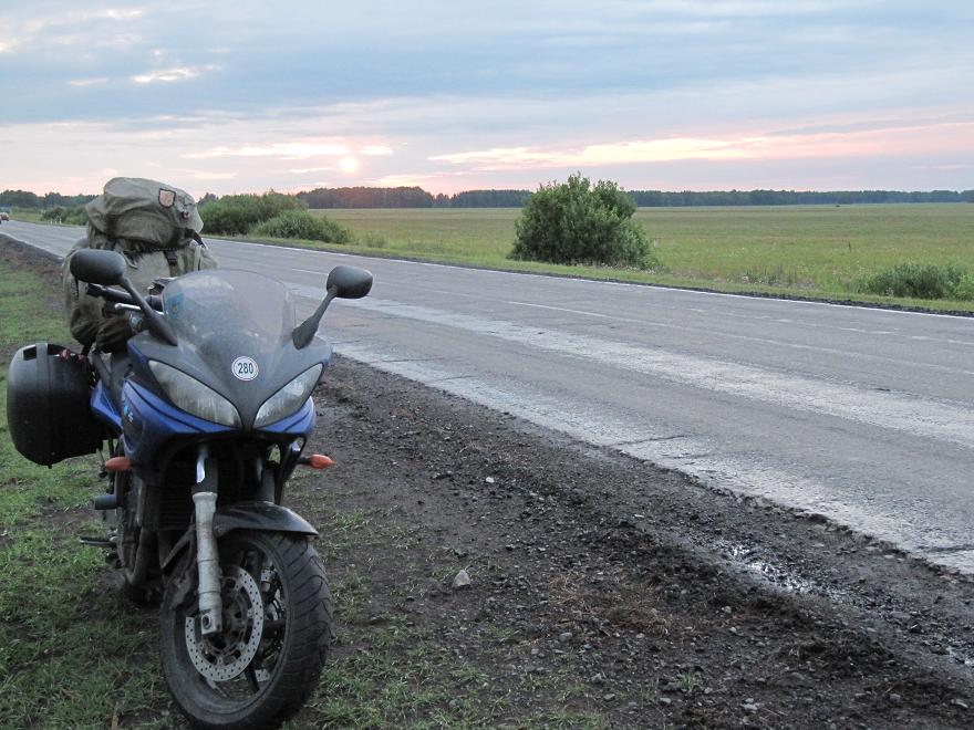 Entre Barabinsk y Novosibirsk, Rusia.