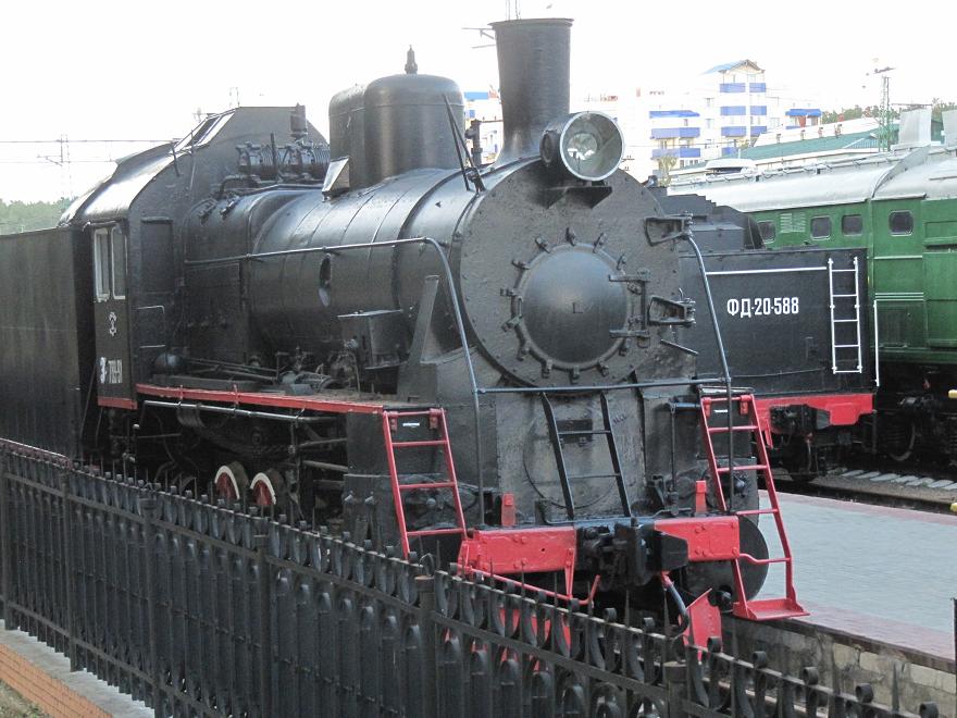 Museo del Ferrocarril en Novosibirsk, Rusia. Музей железной дороги. Новосибирск, Россия. 