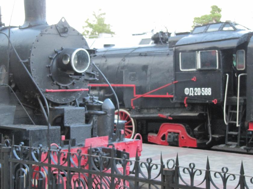 Museo del Ferrocarril en Novosibirsk, Rusia. Музей железной дороги. Новосибирск, Россия. 