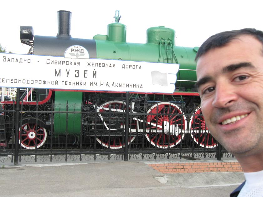 Museo del Ferrocarril en Novosibirsk, Rusia. Музей железной дороги. Новосибирск, Россия. 