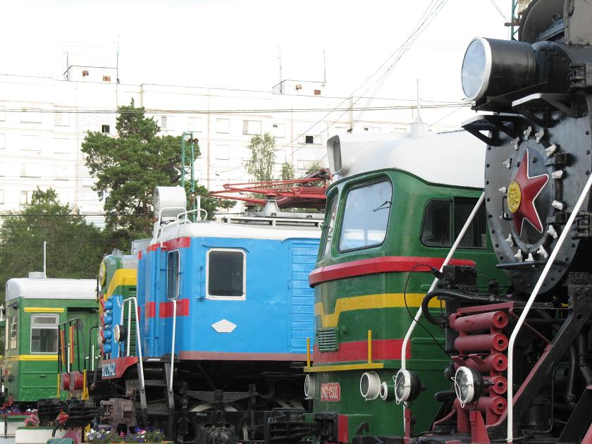 Museo del Ferrocarril en Novosibirsk, Rusia. Музей железной дороги. Новосибирск, Россия. 