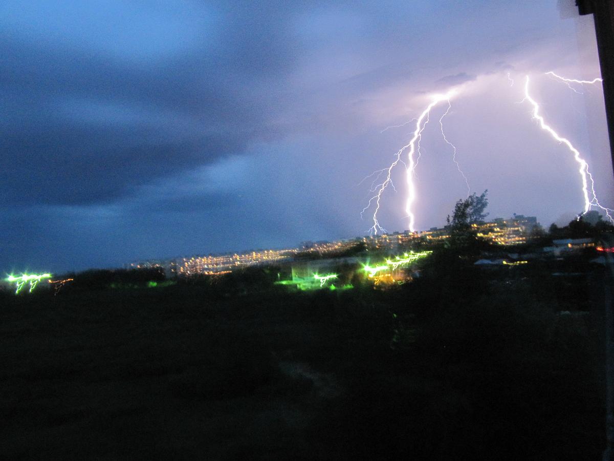 Tormenta sobre Novosibirsk, Rusia.Буря над Новосибирск, Россия.
