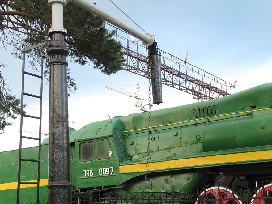 Museo del Ferrocarril en Novosibirsk, Rusia. Музей железной дороги. Новосибирск, Россия. 