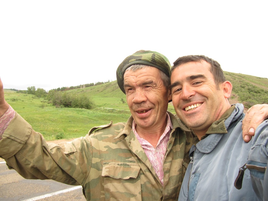 Camino de Chitá, Zabaikalsky Krai, Rusia. Дорога Чита, Забайкальский край, Россия.