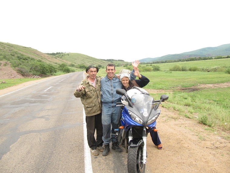 Camino de Chitá, Zabaikalsky Krai, Rusia. Дорога Чита, Забайкальский край, Россия.