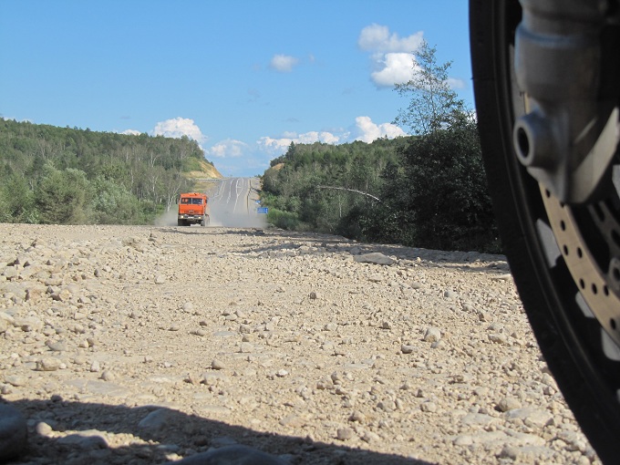 Camino de Khabarovsk, Territorio Primorsky, Rusia.Путь Хабаровский, Приморский край, Россия.