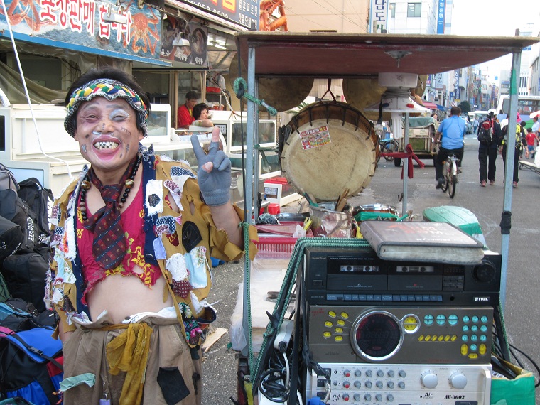 Mercado de Jagalchi, Busán, Korea del Sur.