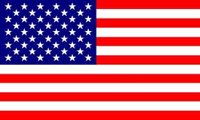 Bandera de los Estados Unidos de América.