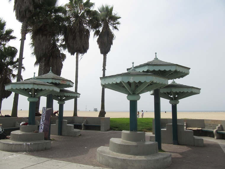 Playa de Venice Beach, Los Angeles, CA.  