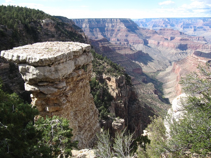 Gran Cañón del río Colorado, Arizona.