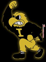 Mascota de los Hawkeyes de Iowa City. 