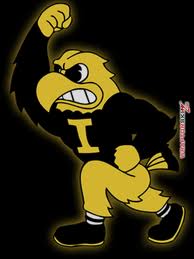 Mascota de los Hawkeyes de Iowa City. 