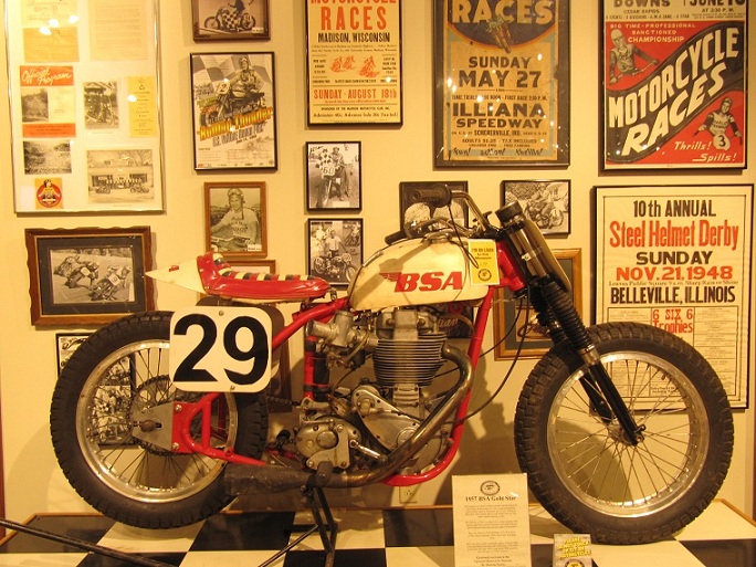 BSA Gold Star Clubman de 1957.