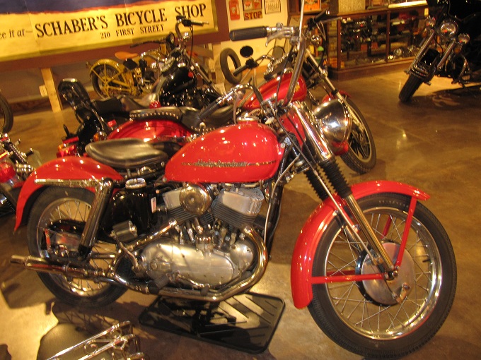 Harley Davidson K de 1952.