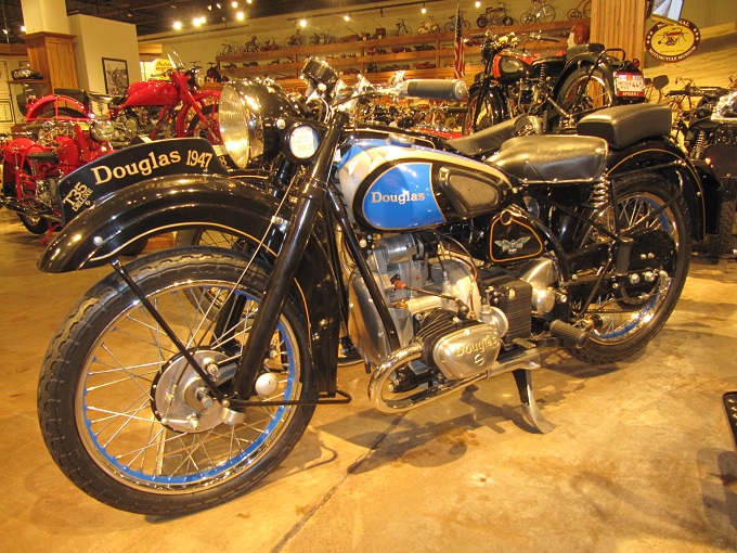 Douglas T35S 350 cc. de 1947.