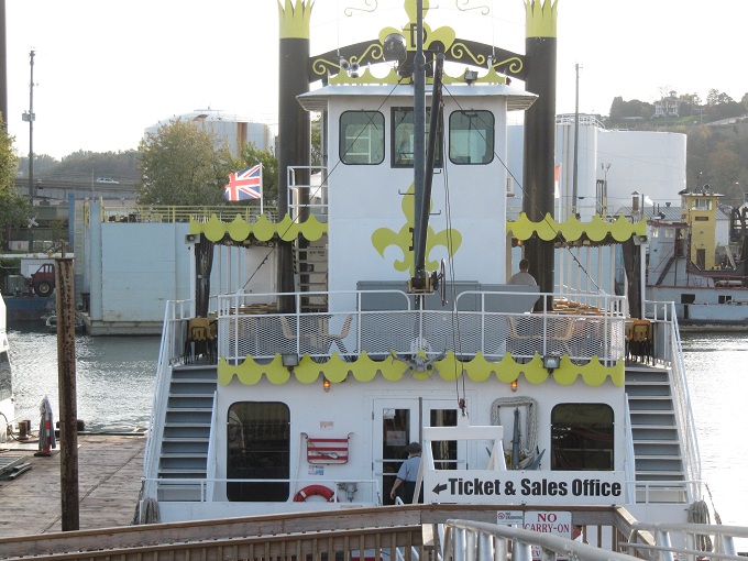 La vera del Mississippi a su paso por Dubuque; Iowa, EEUU.