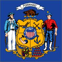 Escudo de Wisconsin.