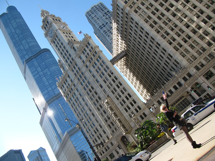 La escritora Milena Oda en Chicago, IL, EEUU.