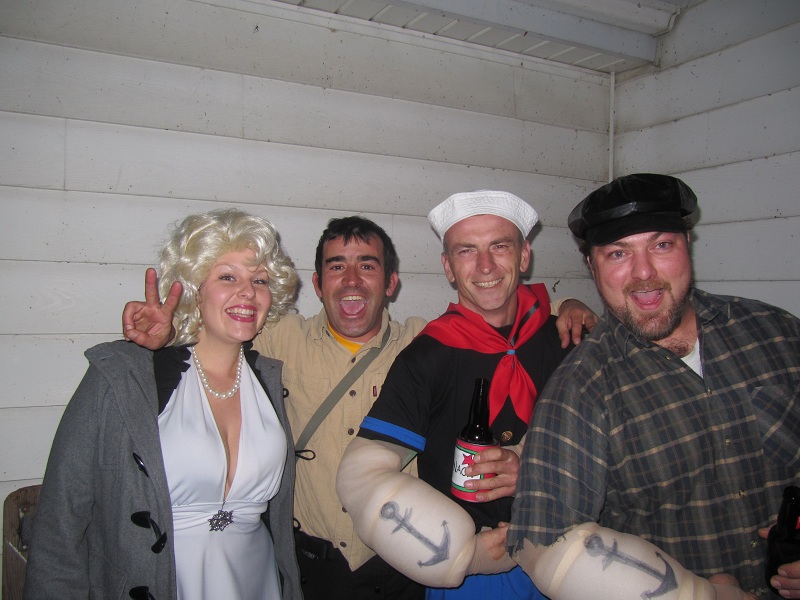 Halloween en Port Stanley; Ontario, Canadá. 
