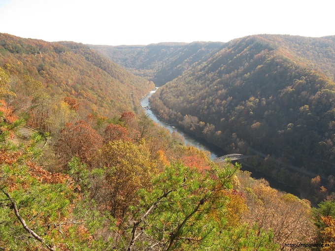 New River Canyon, WV, EEUU.