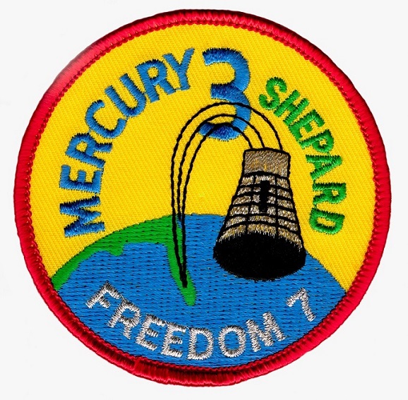 NOMBRE:Mercury Redstone 3>NAVE:Freedom 7>FECHA DE LANZAMIENTO: 5 de mayo de 1961> VEHICULO DE LANZAMIENTO: Redstone>TRIPULANTE:    Alan B. Shephard> OBJETIVO: Primer estadounidense en vuelo suborbital> RESULTADO:Exitoso