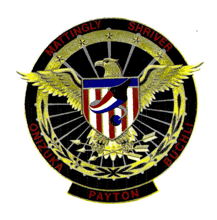 MISION STS-51-C> (Department of Defense)> LANZAMIENTO: 24 de enero de 1985> ATERRIZAJE: Centro Espacial Kennedy, FL> TRIPULANTES: Thomas K. Mattingly, II, Loren J. Shriver, Ellison S. Onizuka, James F. Buchli, Gary E. Payton> MILLAS RECORRIDAS: 1.300.000.   15ª misión del programa STS y 3ª del transbordador Discovery. Primera misión del Departamento de Defensa de los Estados Unidos, siendo desplegado un satélite Magnum ELINT de inteligencia electrónica. La mayor parte de la información de los procedimientos durante el vuelo está clasificada.