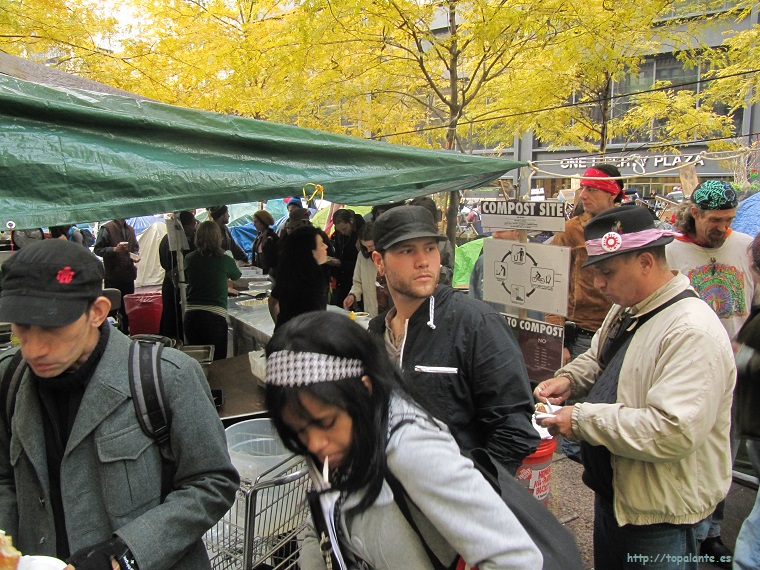 Occupy Wall Street. New York City, USA,  November 2011.
