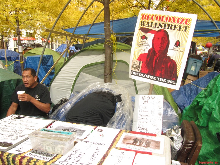 Occupy Wall Street. New York City, USA,  November 2011