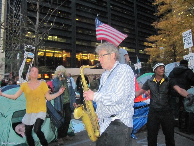 Occupy Wall Street. New York City, USA,  November 2011