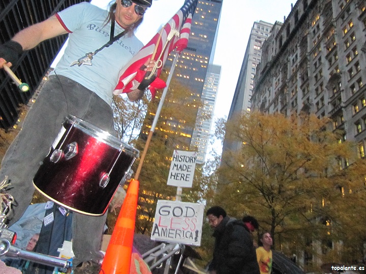 Occupy Wall Street. New York City, USA,  November 2011.