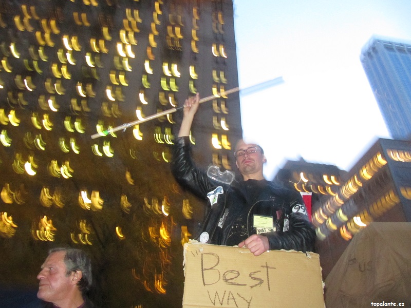 Occupay Wall Street. New York City, USA,  November 2011