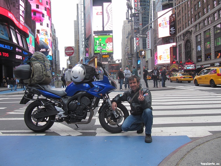 Folixa Astur y Topalante en Nueva York. 