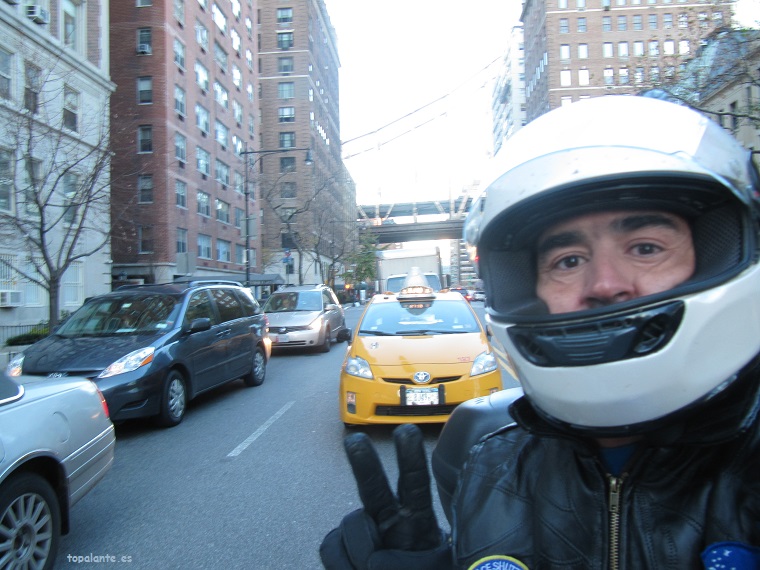 Topalante en Nueva York