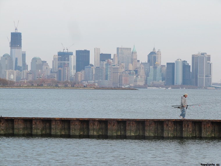 Skyline de Nueva York desde Nueva Jersey.