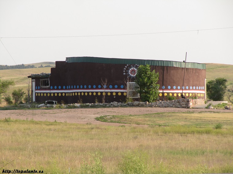 Rockyford School,  Wounded Knee, SD.