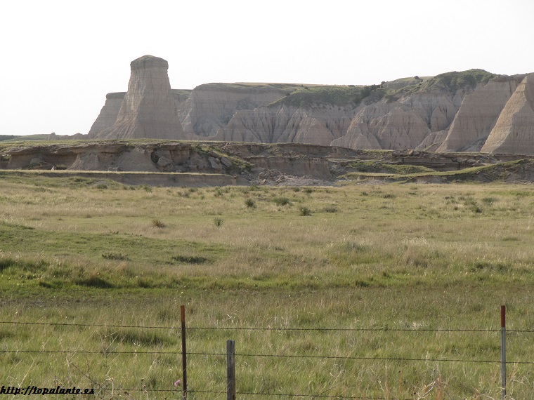 Alrededores de Wounded Knee, South Dakota, USA.