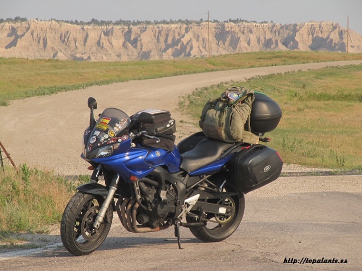 Folixa Astur en los alrededores de Wounded Knee, South Dakota, EEUU.