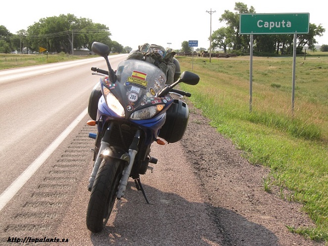 Caputa, South Dakota, USA.