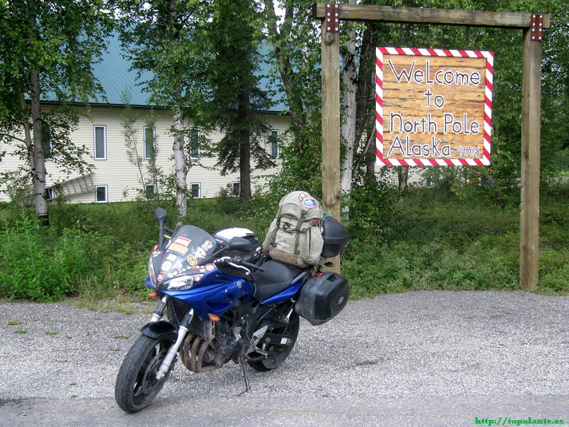 Folixa Astur en North Pole, Alaska.
