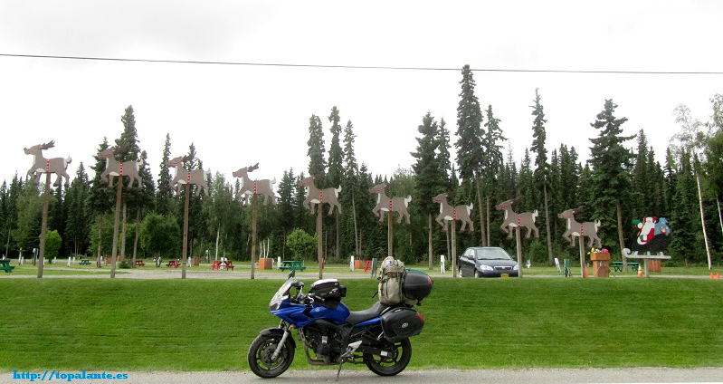 Folixa Astur en North Pole, Alaska.