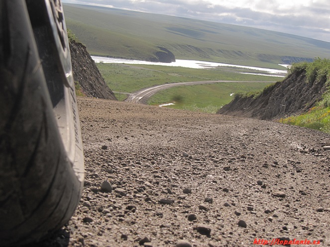 Volviendo a Fairbanks, Alaska.  Dalton Highway.