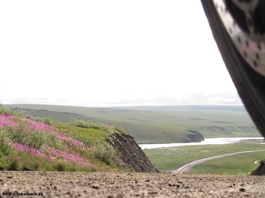 Volviendo a Fairbanks, Alaska.  Dalton Highway.