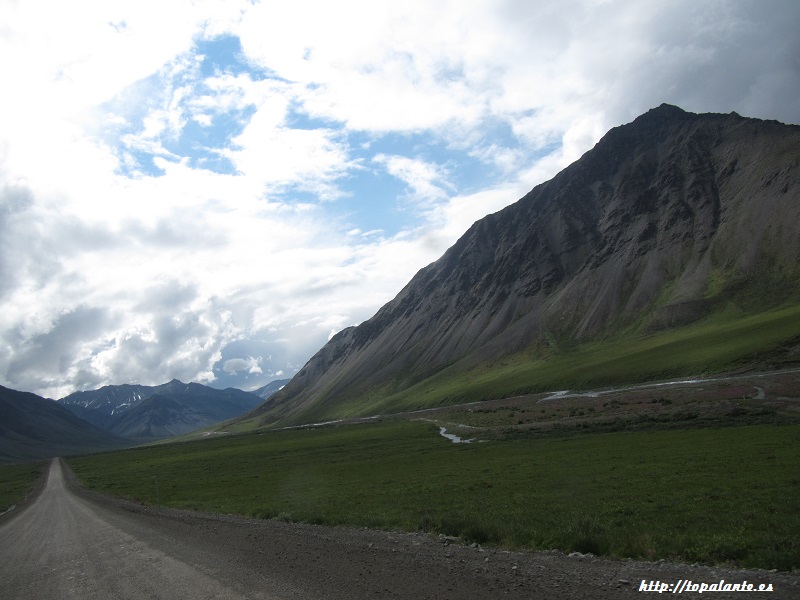 Volviendo a Fairbanks, Alaska.  Dalton Highway.