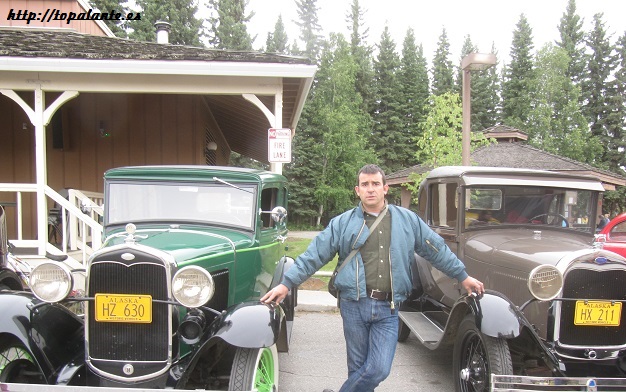 Topalante en Fairbanks, Alaska.