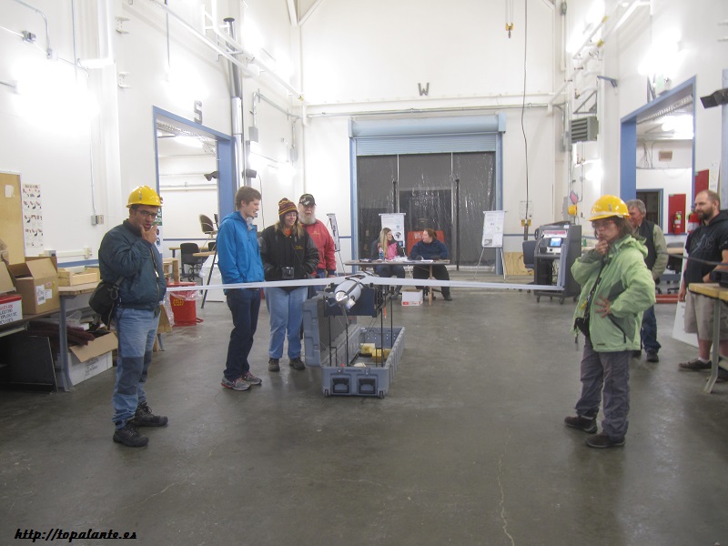 Geophysical Institute.University of Alaska Fairbanks UAF. Research Range. Mile 30 Steese Hwy. Fairbanks, Alaska.
