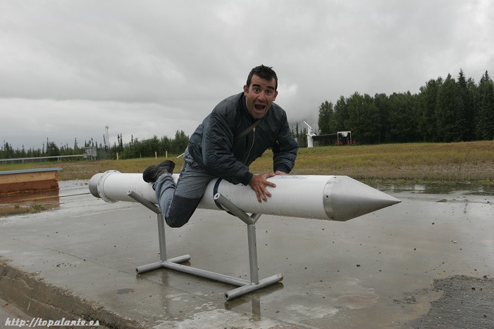 Geophysical Institute.University of Alaska Fairbanks UAF. Research Range. Mile 30 Steese Hwy. Fairbanks, Alaska.